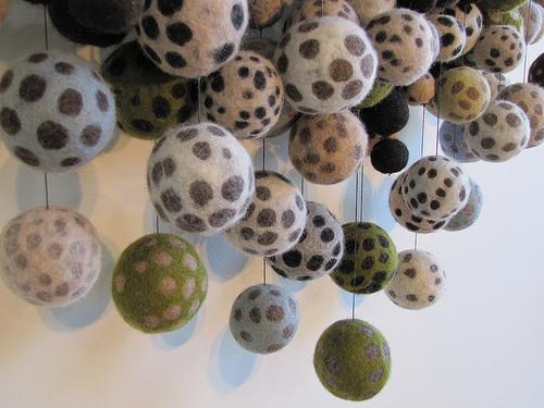 cheap home decorations with felt balls