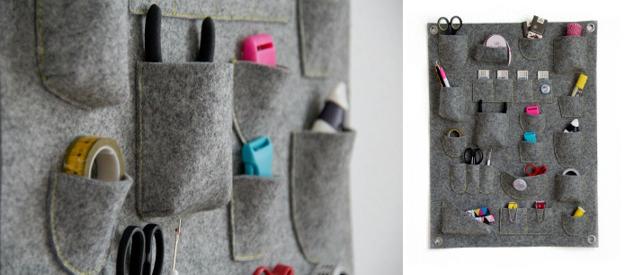 how to make Christmas stockings with felt material home organizer