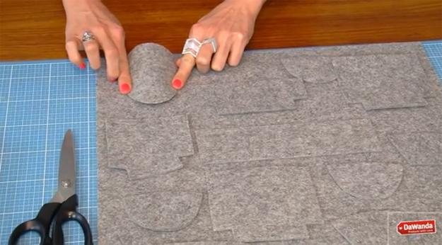  how to make Christmas stockings with felt material home organizer 