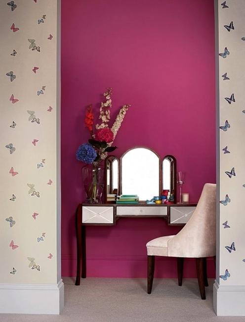 modern decorative materials, color and space color 