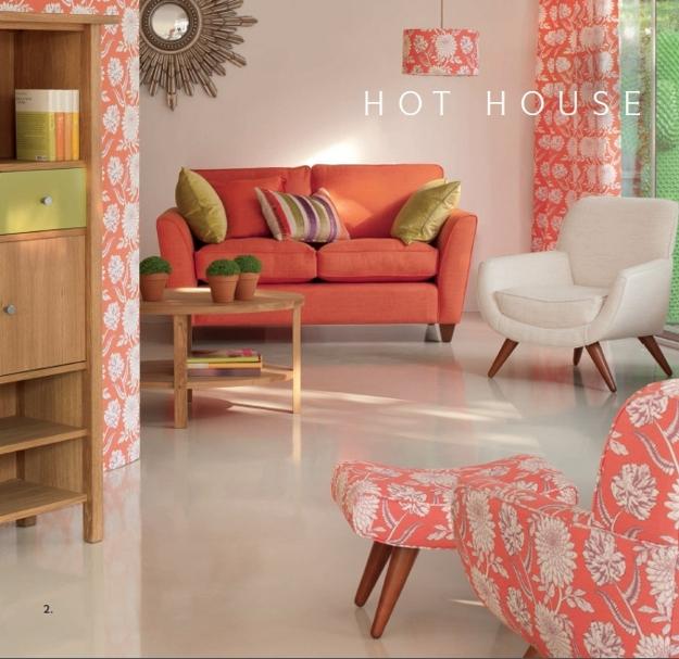 modern decorative materials, color and space color