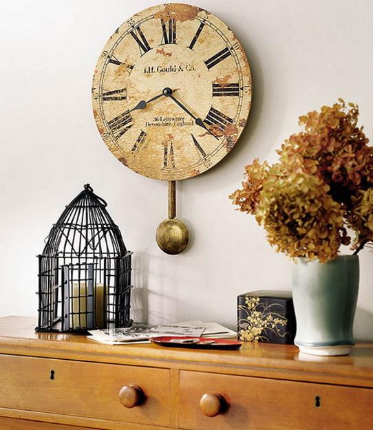 clocks decorating clock modern interior howard miller decor4all gould ii timely tips round