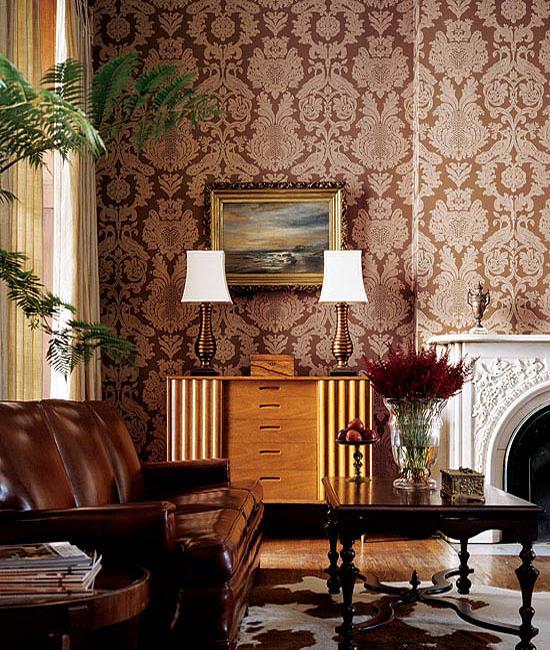 house decorating fabrics and modern wallpaper with Damask Designs