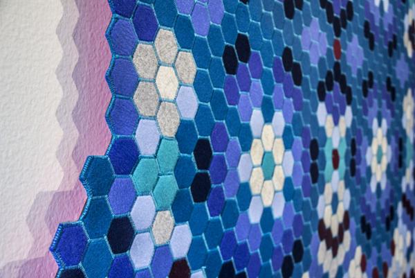 Recycling felt craft ideas, handmade carpets