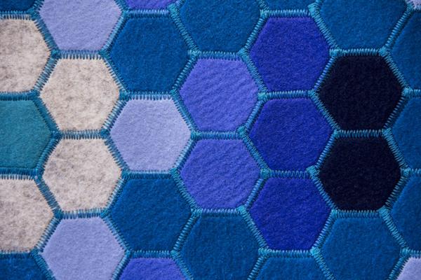  Recycling felt craft ideas, handmade carpets 