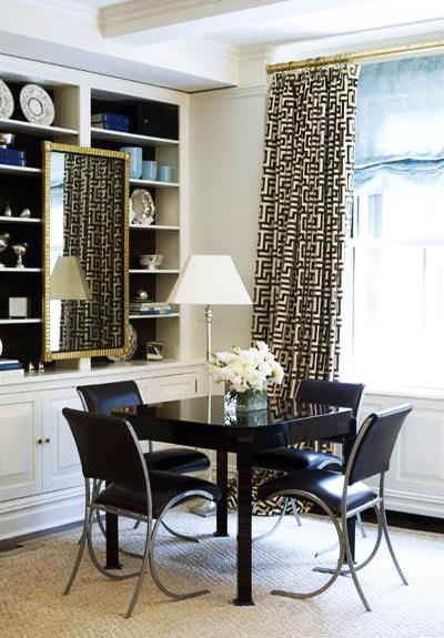 meander for interior decoration and textile prints