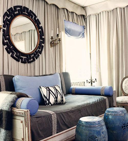meander for interior decoration and textile prints