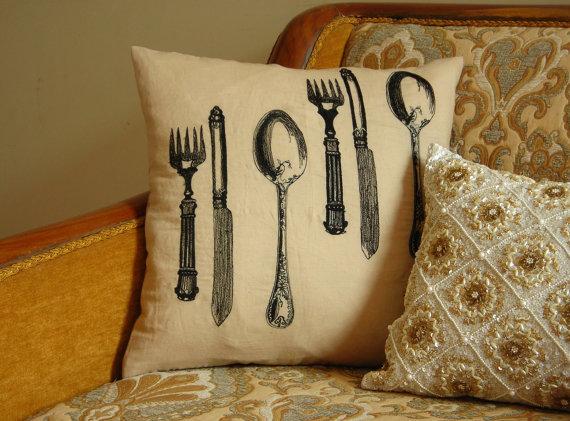 modern interior decorating ideas with folk and spoon-themed