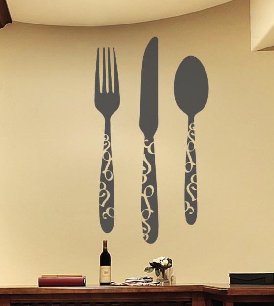 modern interior decorating ideas with folk and spoon-themed