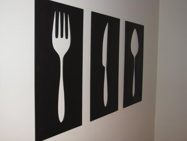 modern interior decorating ideas with folk and spoon-themed