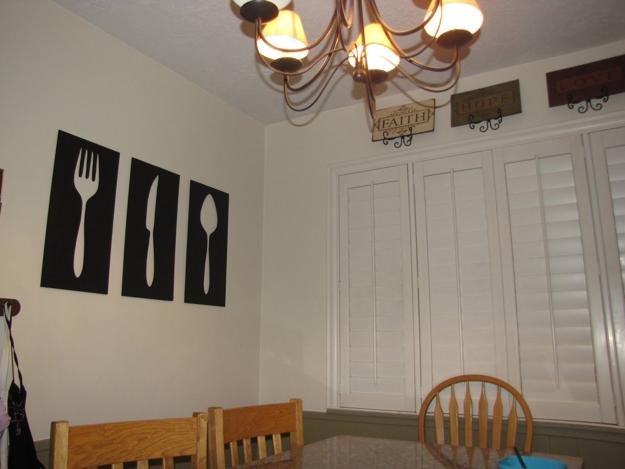 modern interior decorating ideas with folk and spoon-themed