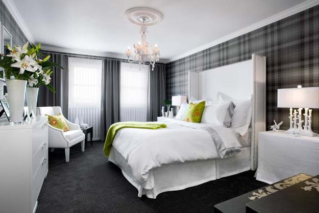 house decorating fabrics and modern wallpaper with tartan plaid designs