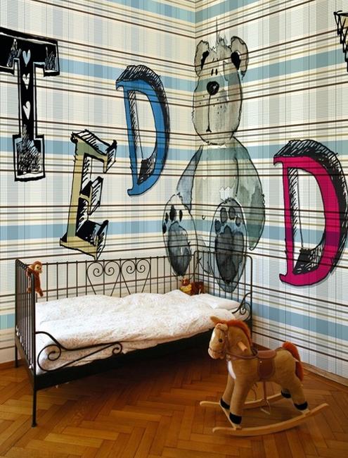 house decorating fabrics and modern wallpaper with tartan plaid designs