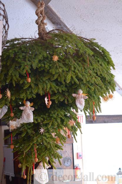  hanging on Christmas tree decorating ideas in German style 