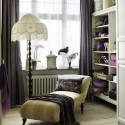interior decoration with vintage furniture and accessories