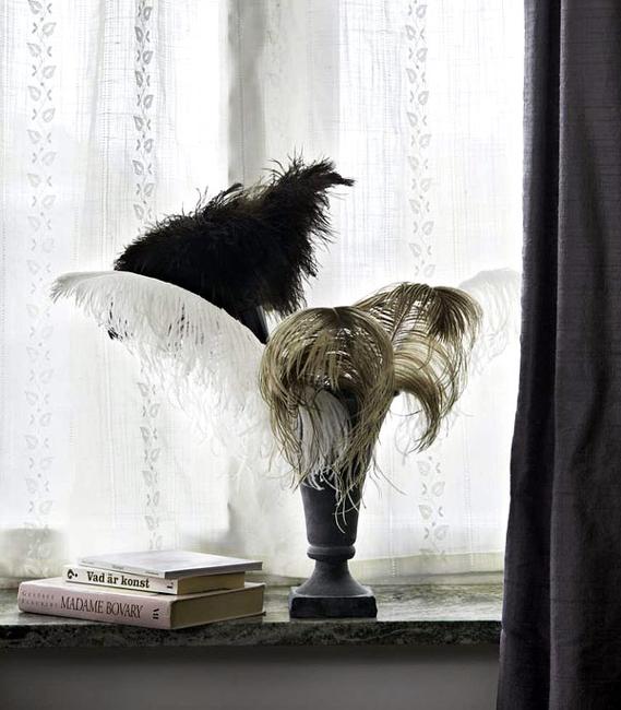 interior decoration with vintage furniture and accessories