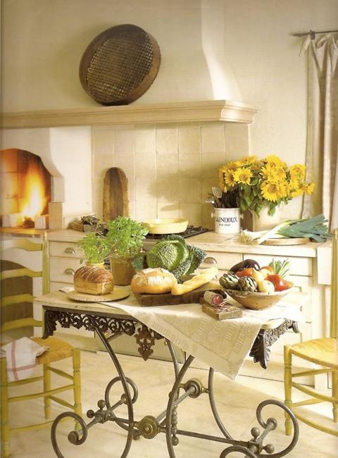 provencal interior modern decorating provence decor interiors living french table country kitchen pastry прованс iron veranda стиле tables yellow deco