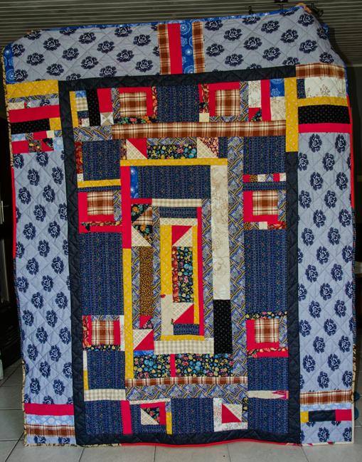 Colorful Contemporary Quilts with Unique Striped Patchwork Designs