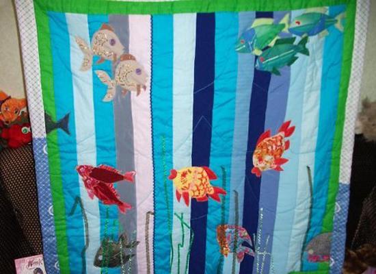 colorful contemporary quilts with unique striped patchwork contemporary kitchen designs 2014