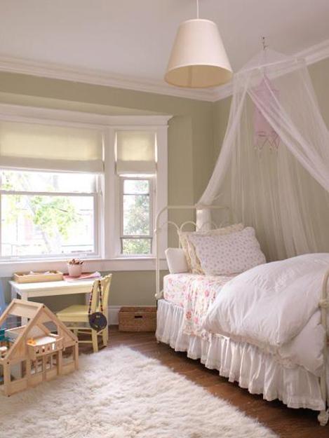 girls bedroom decorating ideas, children's furniture and interior colors