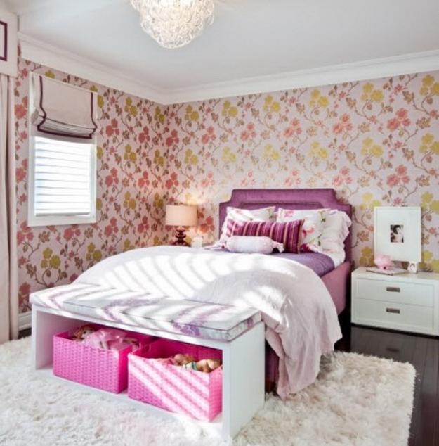 girls bedroom decorating ideas, children's furniture and interior colors