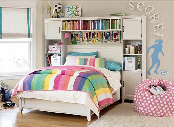 girls bedroom decorating ideas, children's furniture and interior colors