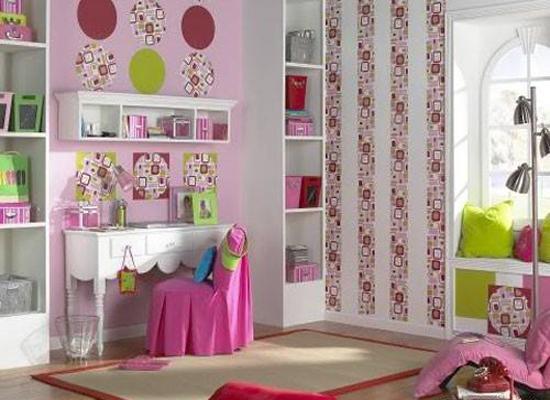 girls bedroom decorating ideas, children's furniture and interior colors