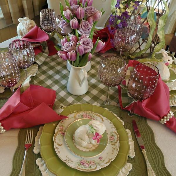 Easter decorations and table decorations