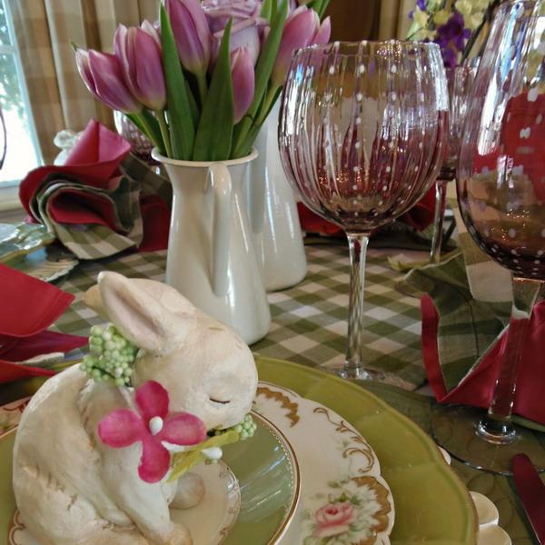 Easter decorations and table decorations