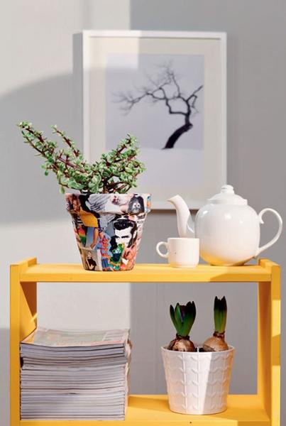 yellow colors and modern room decor ideas