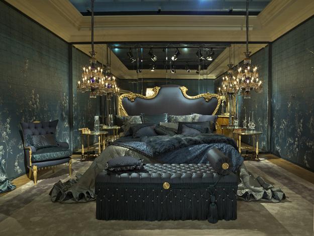 vintage furniture and interior decoration in vintage style