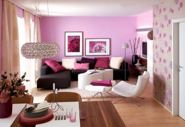  pink room colors and interior color schemes for home decoration 