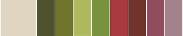 purple pink and green for Easter Decor