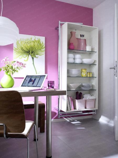 space decorate with accents and colors