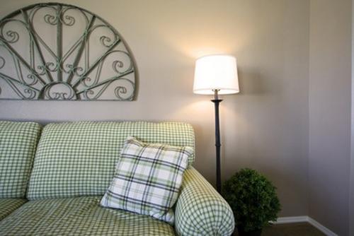 space decorate with accents and colors