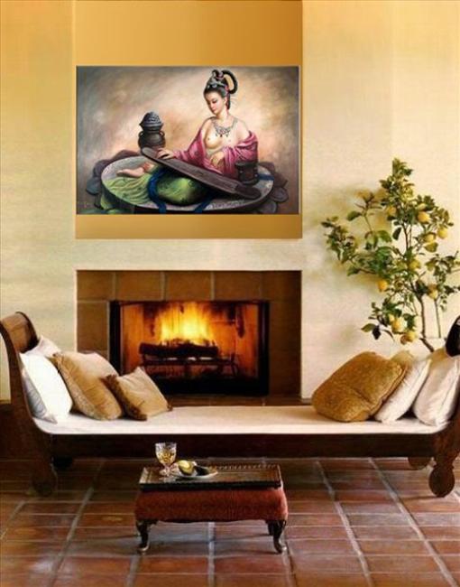 Asian décor and oriental interior decorating ideas for the modern rooms