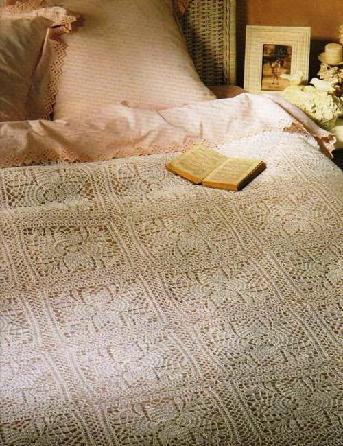 Knitting and crochet patterns, decorative pillows and throws for the home decoration