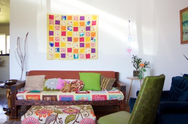 Knitting and crochet patterns, decorative pillows and throws for the home decoration