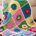 Knitting and crochet patterns, decorative pillows and throws for the home decoration