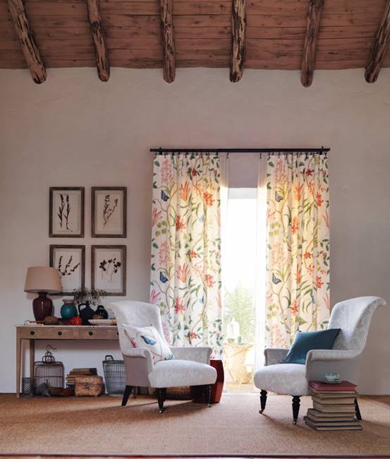 modern interior design ideas with bright colors and natural room décor themes