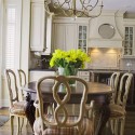 modern kitchen interior and dining room decorating ideas in a Provencal style