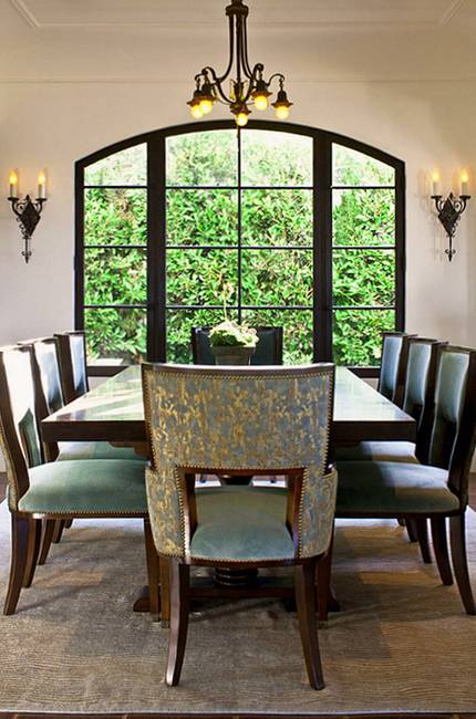 modern kitchen decor and dining room decorating ideas in a Provencal style