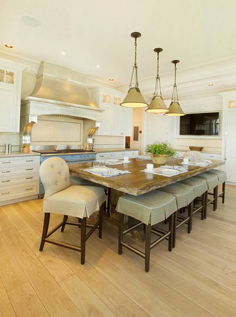  modern kitchen interior and Dining Room 
