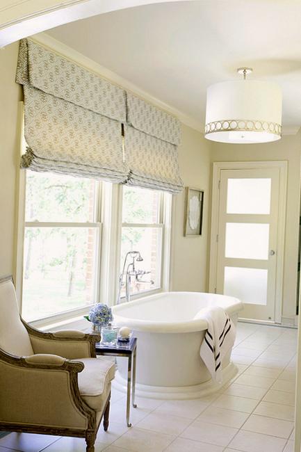 Roman Shades for modern kitchens and bathrooms Decorating