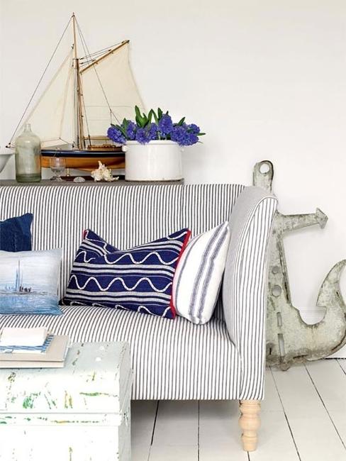  nautical themed decor accessories, living room furniture and interior decorating ideas 