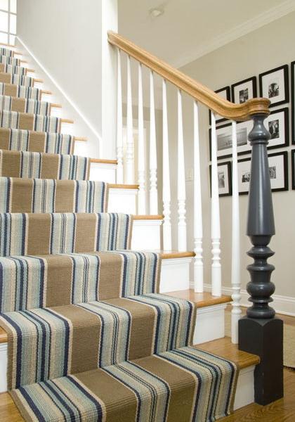  modern interior decoration with striped carpets and carpeting 