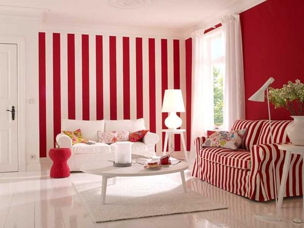  space decorate with vertical stripes 