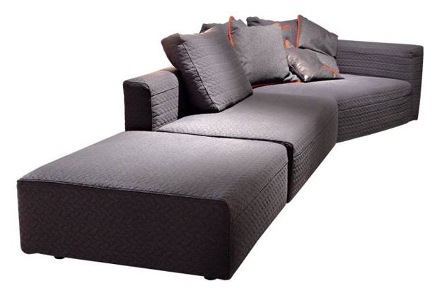 modern sofa upholstery fabric with stitches pattern