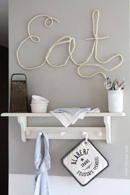  modern home decor items with rope 