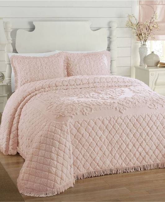 Chenille home textiles for modern home decoration in vintage style